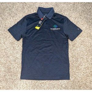 Under Armour Shirt Men's Small The Performance Polo Short Sleeve Navy Blue New